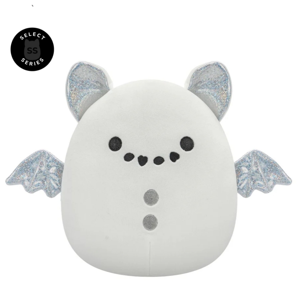 CHRISTMAS RELEASE SELECT SERIES Emily the Snowman ☃️ Bat 8" Squishmallow NEW
